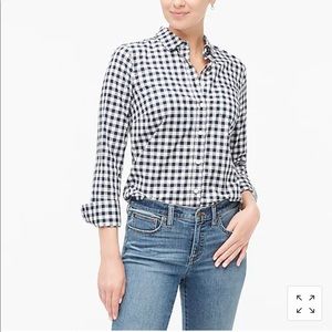 JCrew Gingham Button Up Shirt